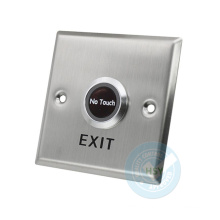 Infrared No Touch Exit button with dual LED light use for door access control system